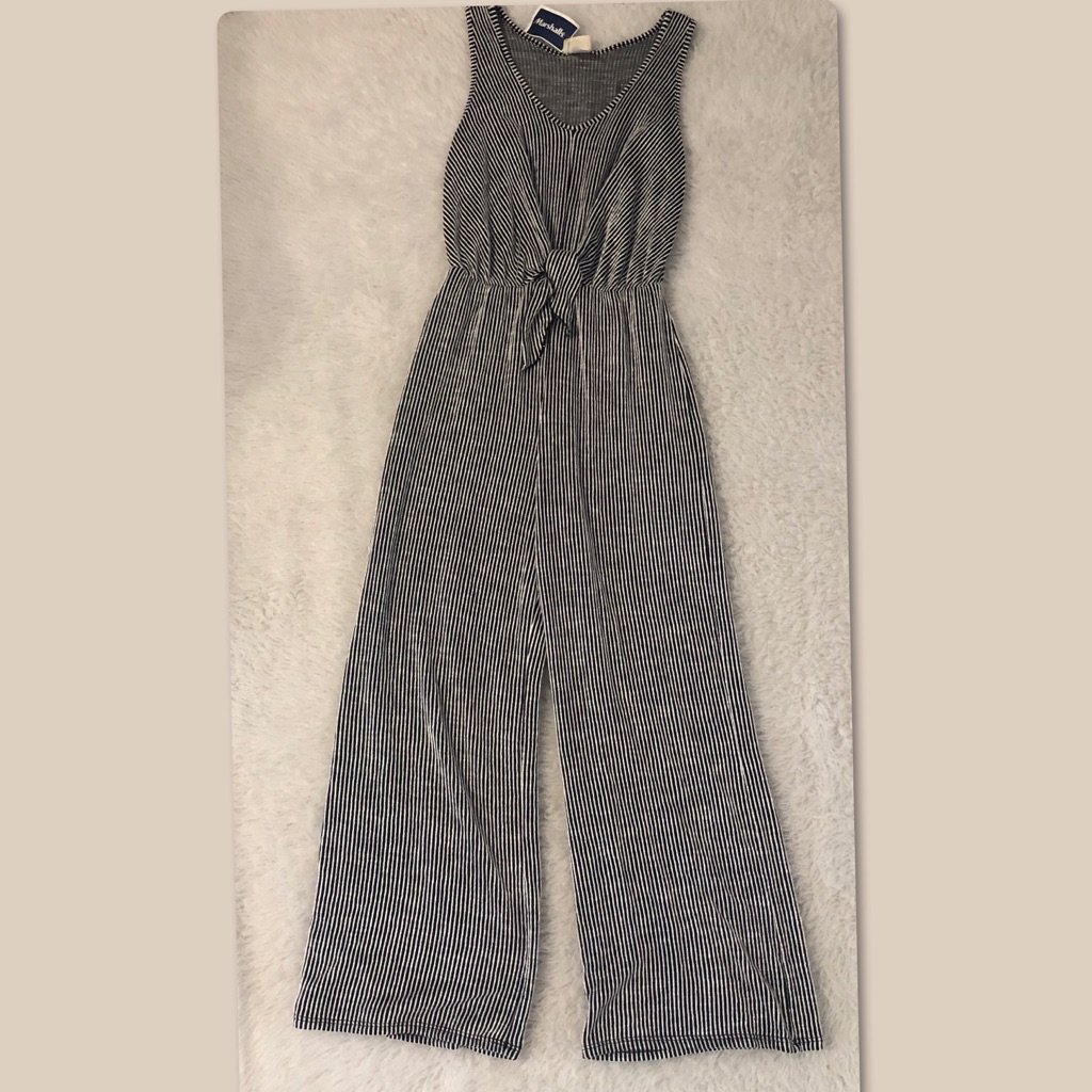 Stripped Jumpsuit